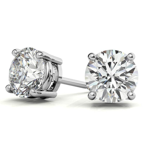 Luxurious 0.50 CTW Lab Grown Diamond Stud Earrings | G-VS Clarity |